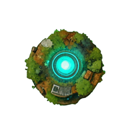 Robot Drone (Atmospheric) - 256x256 pixel art sprite