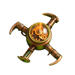 Robot Drone (HD-2D) - 256x256 pixel art sprite