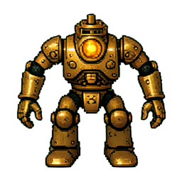 Robot Soldier (16-Bit) - 256x256 pixel art sprite