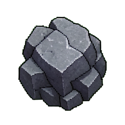 Rock Large (16-Bit) - 256x256 pixel art sprite