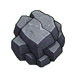 Roche grande (16-bit) — sprite pixel art 256×256