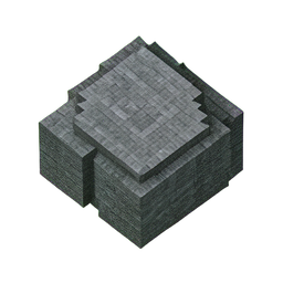 Rocher Grand (Voxel) — sprite pixel art 256×256