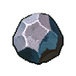 Rocha Média (16-Bit) — sprite pixel art 256×256