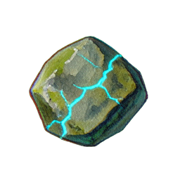 Rock Medium (Atmospheric) - 256x256 pixel art sprite