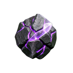 Rock Medium (HD-2D) - 256x256 pixel art sprite