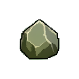 岩 小 (16bit) — 256×256 ピクセルアートスプライト