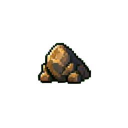 Rock Small - 256x256 pixel art sprite