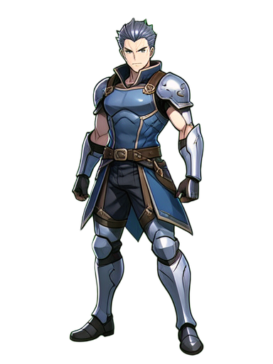 Rogue AI Cybernetic — 384×512 pixel art sprite