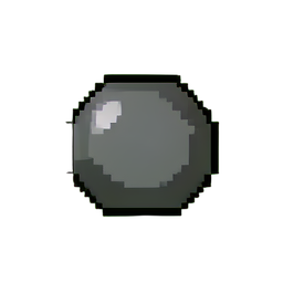 Bloc roulant — sprite pixel art 256×256