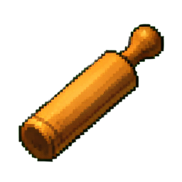 Walze — 256×256 Pixel-Art-Sprite