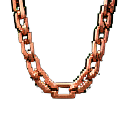 Rose Gold Chain Necklace — 256×256 pixel art sprite