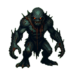 Ghoul Podrido — sprite pixel art 256×256