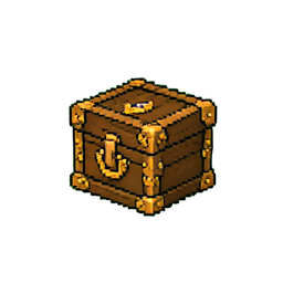 Coroa real engastada — sprite pixel art 256×256