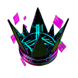 Königin (Cyberpunk) — 256×256 Pixel-Art-Sprite