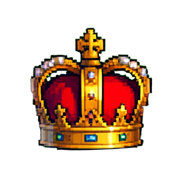 Royal Queen - 256x256 pixel art sprite