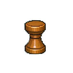 Cachet royal en cire — sprite pixel art 256×256