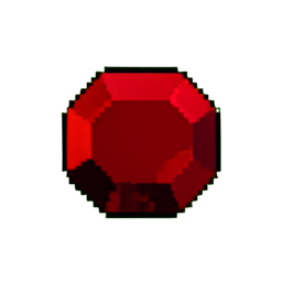 Ruby (16-Bit) - 256x256 pixel art sprite