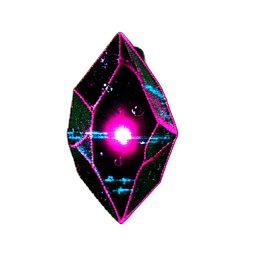 Rubis (Cyberpunk) — sprite pixel art 256×256