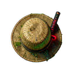 Samurai Ronin (Atmospheric) - 256x256 pixel art sprite