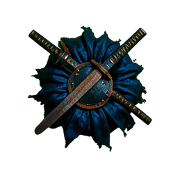 Samurai Ronin (Cinematic) — 256×256 pixel art sprite