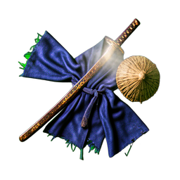Ronin (HD-2D) — 256×256 Pixel-Art-Sprite