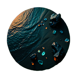 沙滩 (Cinematic) — 256×256 像素游戏素材