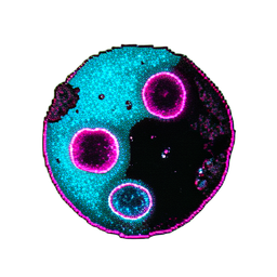 Sand Beach (Cyberpunk) - 256x256 pixel art sprite