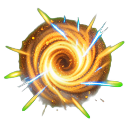 沙滩 (VFX) — 256×256 像素游戏素材