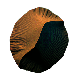 Sand Dune (Cinematic) - 256x256 pixel art sprite