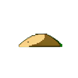 沙丘 (低分辨率) — 256×256 像素游戏素材