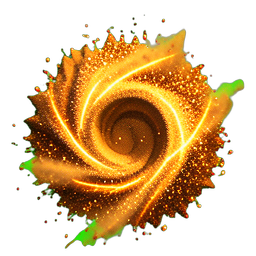 Sand Dune Small (VFX) - 256x256 pixel art sprite