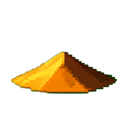 Sand Dune Small - 256x256 pixel art sprite
