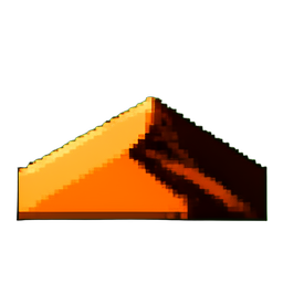 Sand Dune - 256x256 pixel art sprite