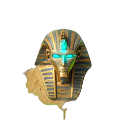 Sand Pharaoh (Atmospheric) - 256x256 pixel art sprite