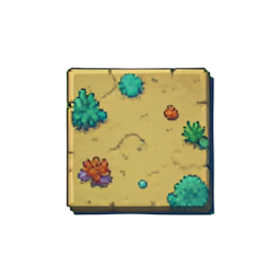 Sandriffboden — 256×256 Pixel-Art-Sprite