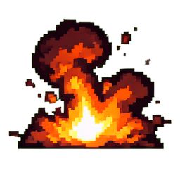 Sand Storm - 256x256 pixel art sprite
