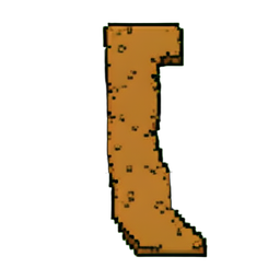 Sand Trail — 256×256 pixel art sprite