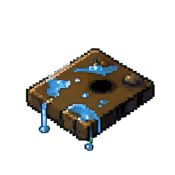 Nasse — 256×256 Pixel-Art-Sprite