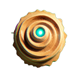 Sand Worm (Atmospheric) - 256x256 pixel art sprite