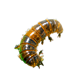 Sand Worm (HD-2D) — 256×256 pixel art sprite