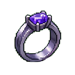 Saphirbandring — 256×256 Pixel-Art-Sprite