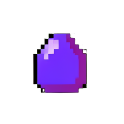 Saphir-Spange — 256×256 Pixel-Art-Sprite
