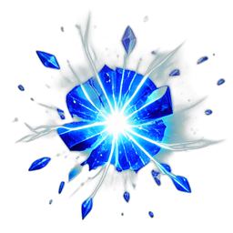 Saphir (VFX) — sprite pixel art 256×256