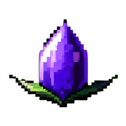 Saphir — 256×256 Pixel-Art-Sprite