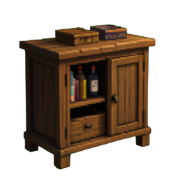 Skandinavischer Barwagen — 256×256 Pixel-Art-Sprite