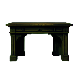 Skandinavischer Konsolentisch — 256×256 Pixel-Art-Sprite