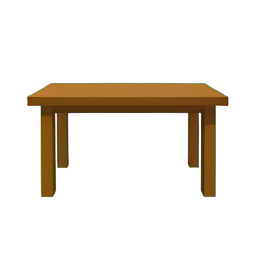 طاولة طعام اسكندنافية — رسم بكسل 256×256