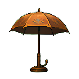 Skandinavischer Regenschirmständer — 256×256 Pixel-Art-Sprite