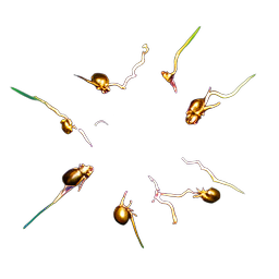 Scarab Swarm (VFX) - 256x256 pixel art sprite