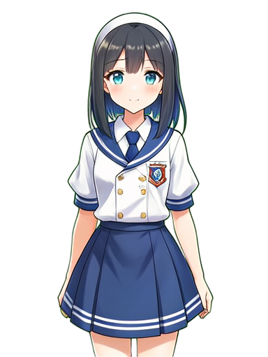学校のかわいいパン屋 — 384×512 ピクセルアートスプライト